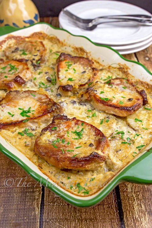 Pork Chops & Scalloped Potato Casserole Recipe - Best Crafts and Recipes