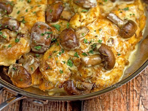 Rosemary Chicken and Portabella Mushrooms - Best Crafts and Recipes