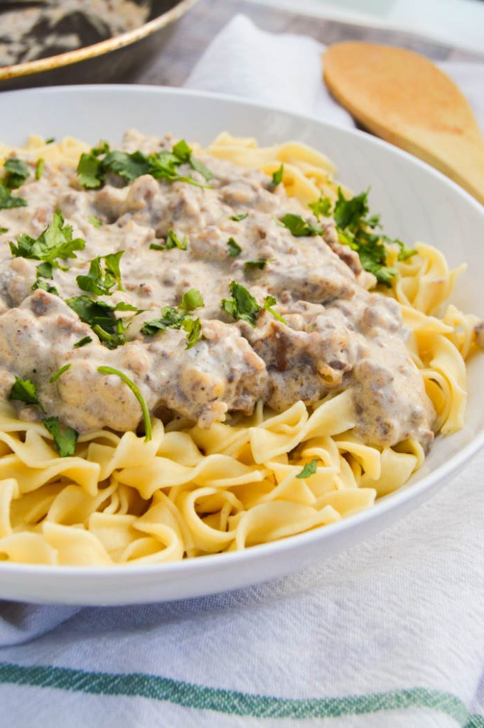 Simple Ground Beef Stroganoff Recipe - Best Crafts And Recipes