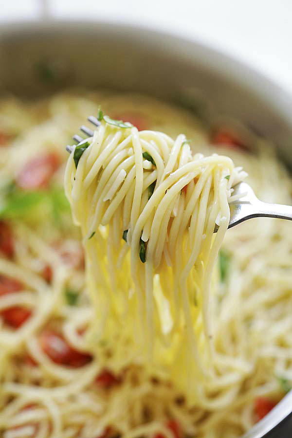 LemonBasil Spaghetti Recipe Best Crafts and Recipes