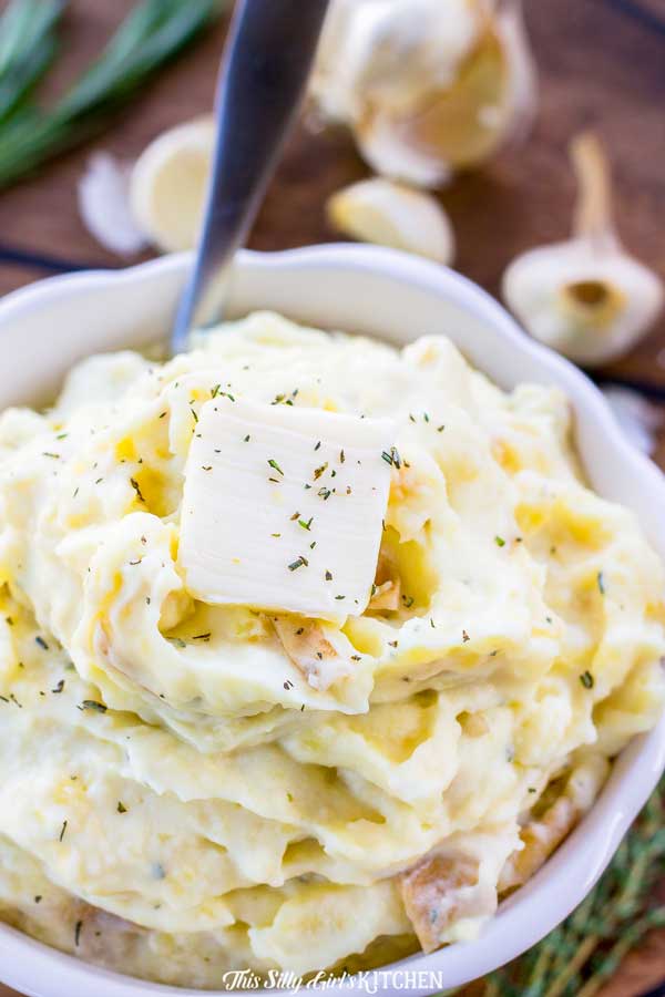 Roasted Garlic Mashed Potatoes Recipe - Best Crafts and Recipes