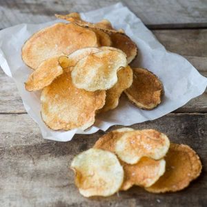 Skinny Microwave Potato Chips - Best Crafts and Recipes