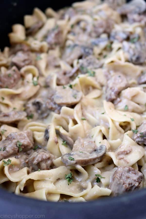 Slow Cooker Beef Stroganoff Recipe - Best Crafts and Recipes