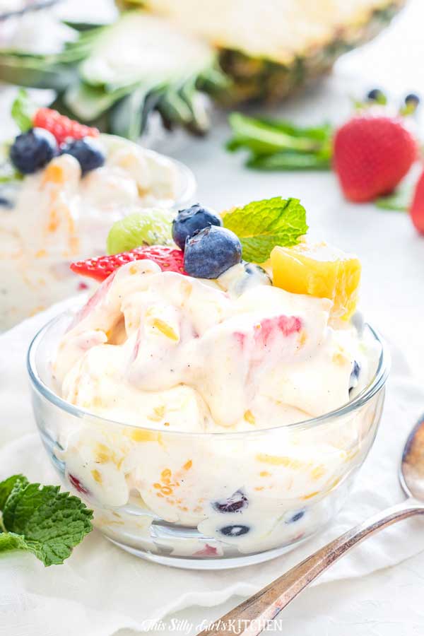 Tropical Cheesecake Salad Recipe Best Crafts And Recipes