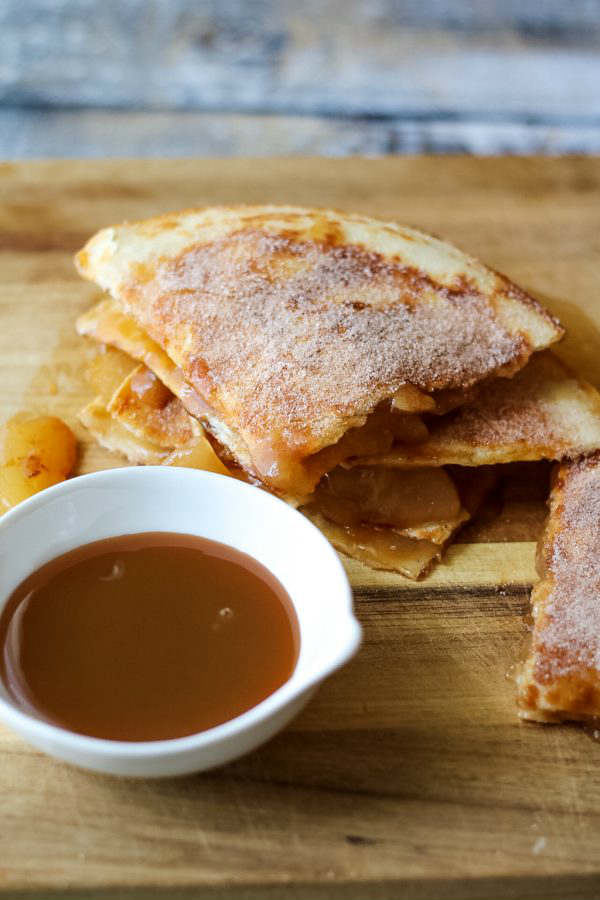Caramel Apple Pie Quesadillas Recipe - Best Crafts and Recipes
