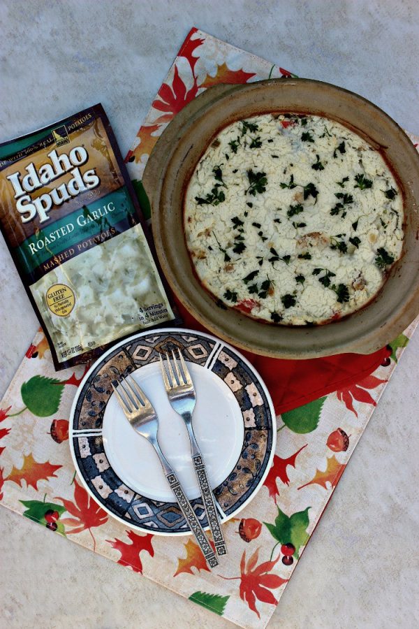 Roasted Garlic Mashed Potato Stuffing Casserole Best Crafts and Recipes