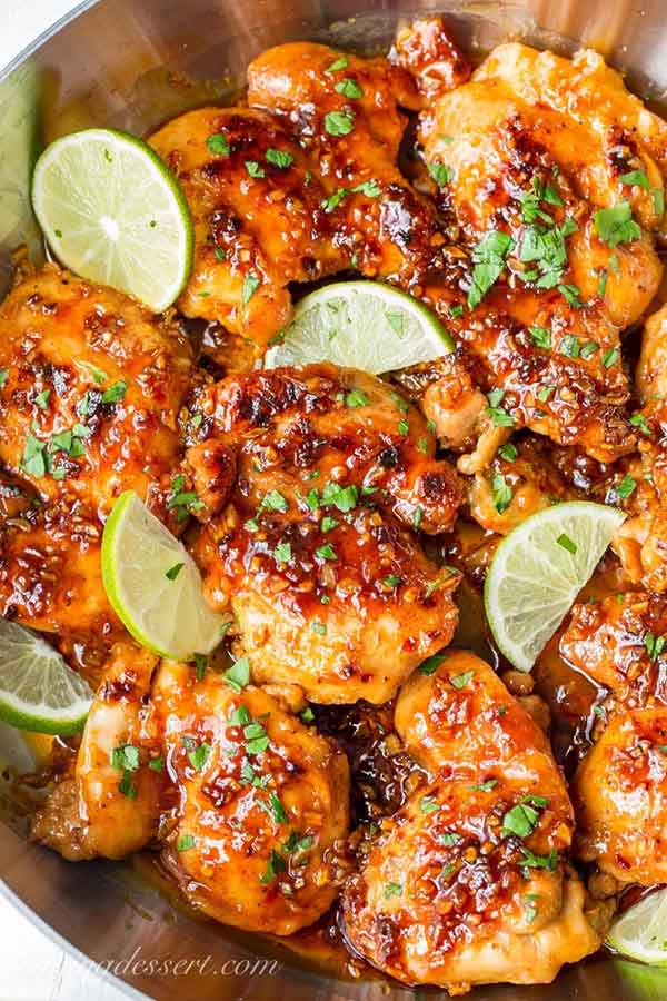 Spicy Honey Lime Chicken Thigh Recipe - Best Crafts and Recipes