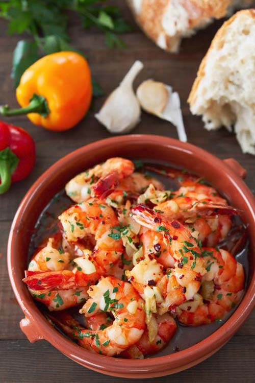 Gambas al Ajillo (Garlic Shrimp) Recipe - Best Crafts and Recipes