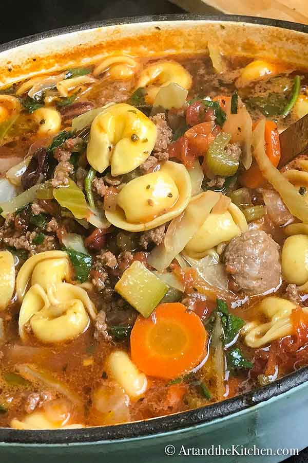 Hearty Tortellini Soup Recipe - Best Crafts and Recipes