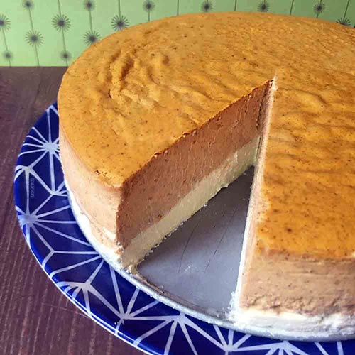 Low Carb New York Style Pumpkin Cheesecake - Best Crafts and Recipes