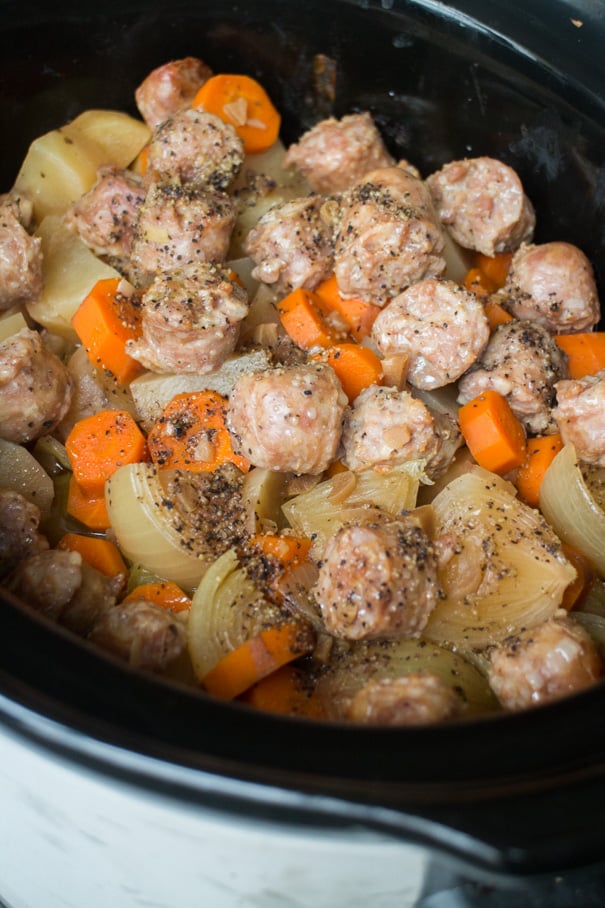 Slow Cooker Sausage and Cabbage Recipe Best Crafts and