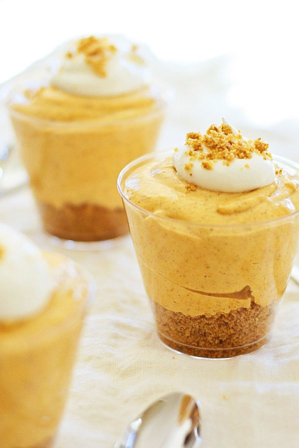 No-Bake Pumpkin Cheesecake Recipe - Best Crafts and Recipes