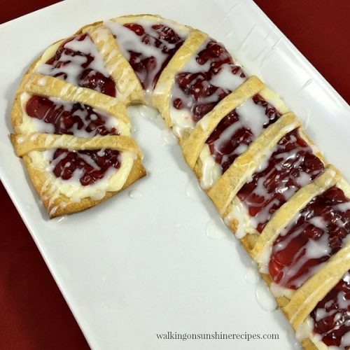 Cherry Candy Cane Breakfast Danish Best Crafts and Recipes