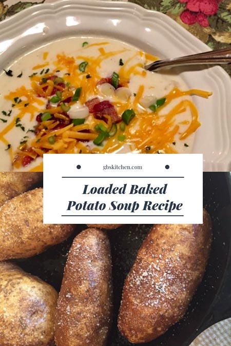 Loaded Baked Potato Soup Recipe - Best Crafts and Recipes