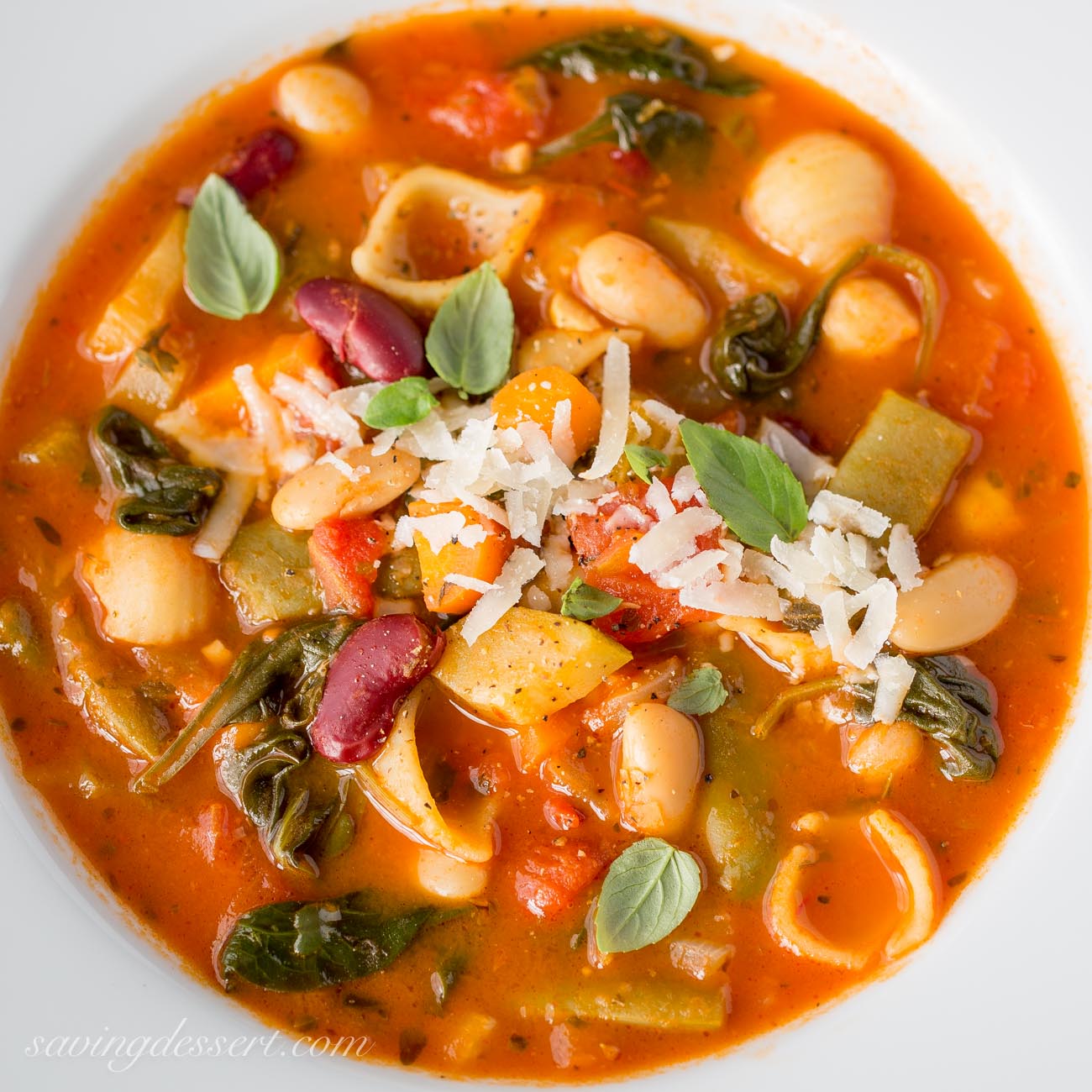 Easy Minestrone Soup Recipe Best Crafts and Recipes