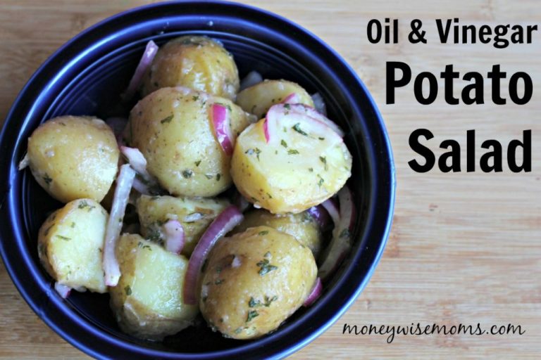 Simple Oil & Vinegar Potato Salad Best Crafts and Recipes