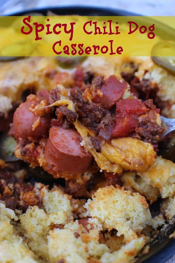 Spicy Chili Dog Casserole Recipe Best Crafts and Recipes