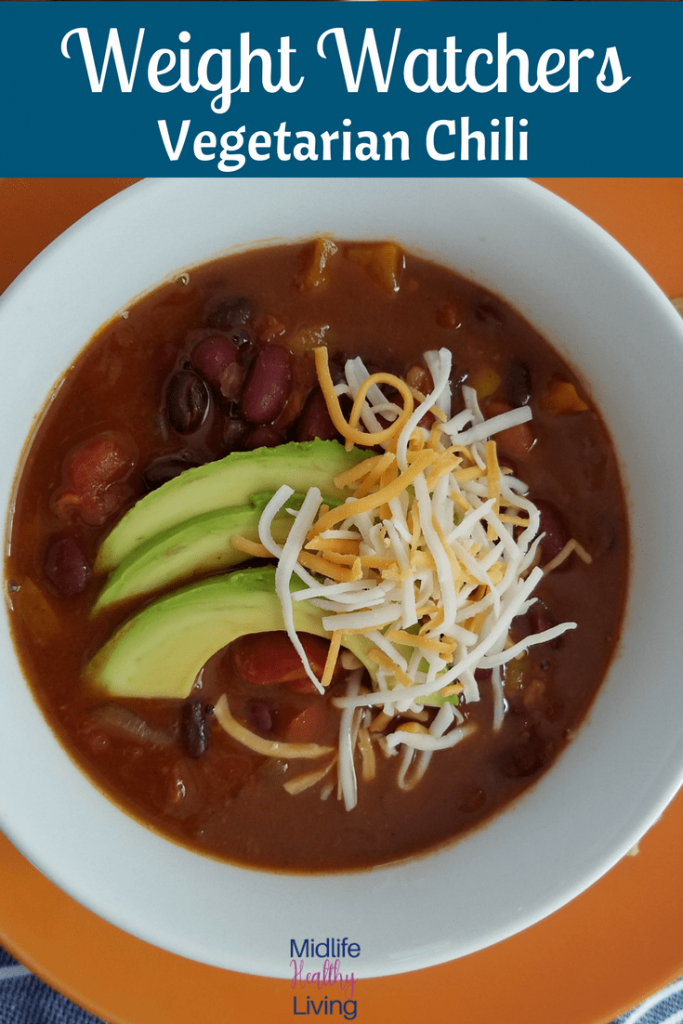 Vegetarian Weight Watchers Chili in The Instant Pot Best Crafts and