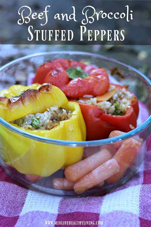 Easy Beef and Broccoli Stuffed Peppers - Best Crafts and Recipes
