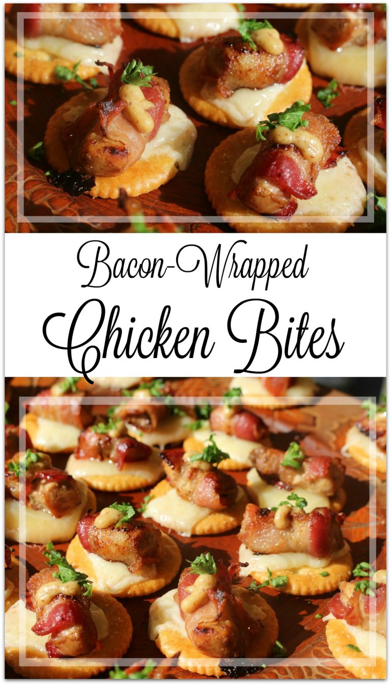 Bacon Wrapped Chicken Bites - Best Crafts and Recipes