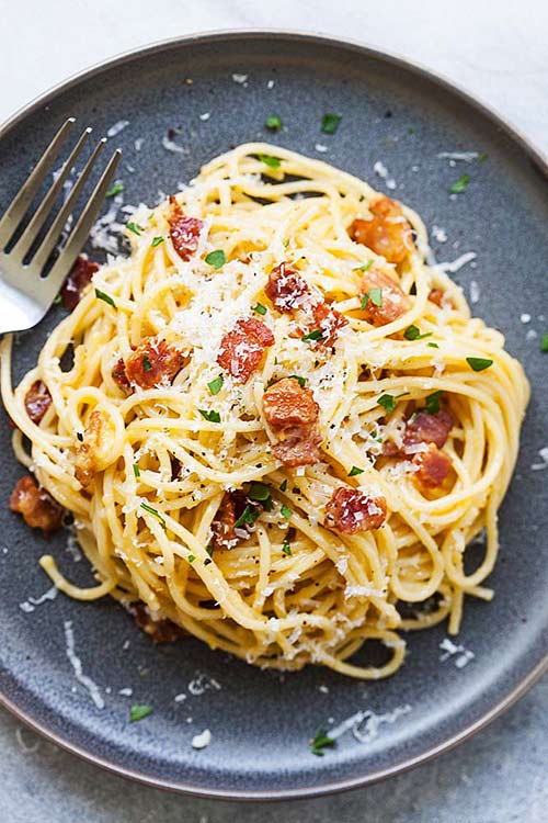 Proper Spaghetti Carbonara Recipe - Best Crafts and Recipes