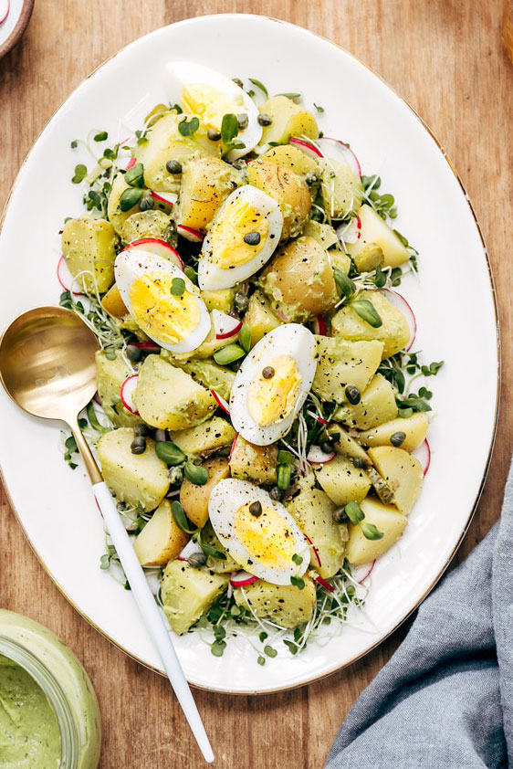 Deviled Egg Potato Salad Recipe - Best Crafts and Recipes