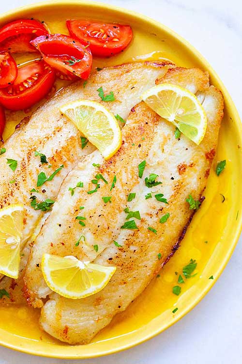 Lemon Pan Fried Fish Recipe Best Crafts and Recipes