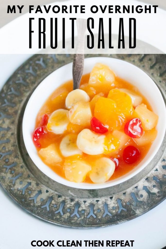 Overnight Fruit Salad Recipe Best Crafts and Recipes