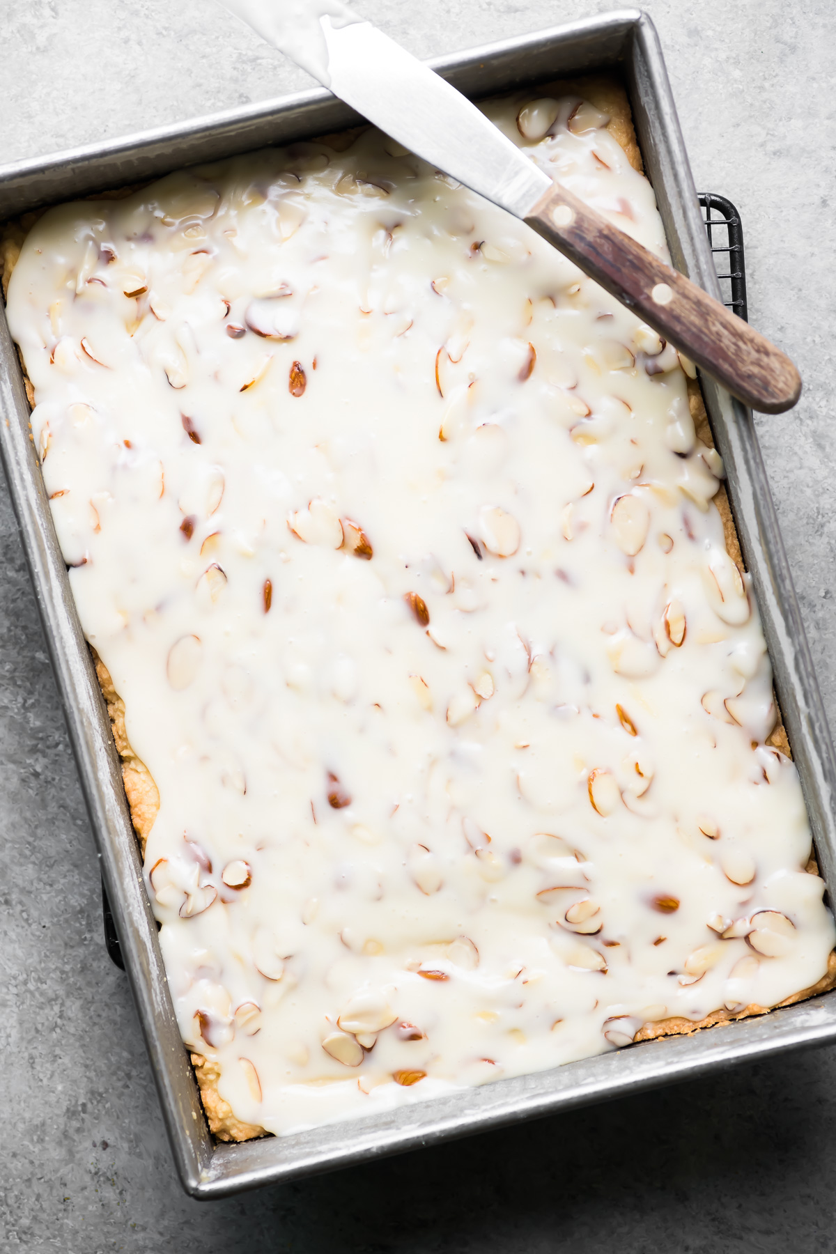 Almond Shortbread Bars Best Crafts and Recipes