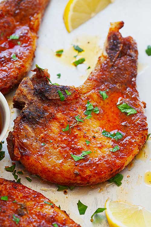 baked pork chops recipe