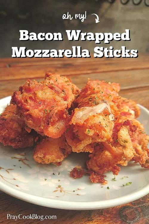 Bacon Wrapped Mozzarella Sticks Recipe Best Crafts and Recipes