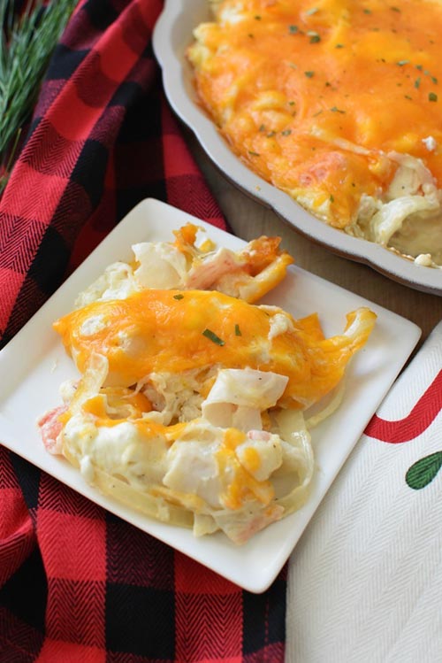 A cheesy, and creamy crab meat casserole Recipe - Best Crafts and Recipes