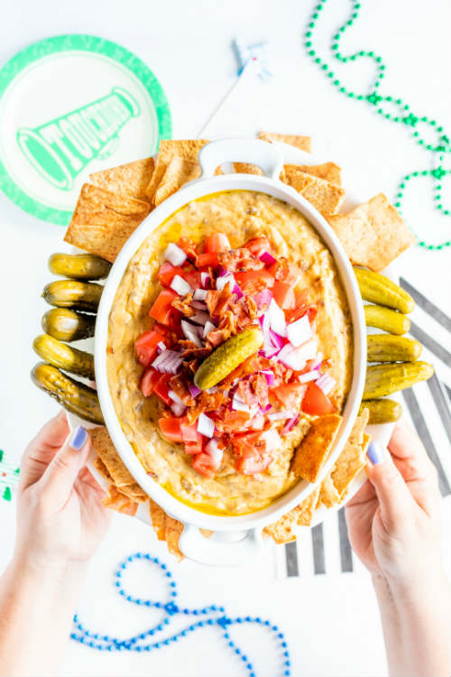 Easy Cheeseburger Dip Recipe Best Crafts and Recipes