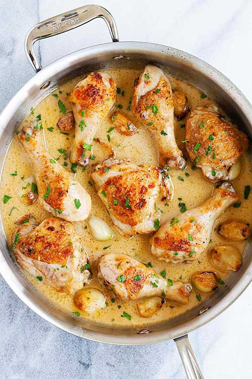 Creamy Garlic Butter Chicken Recipe Best Crafts and Recipes
