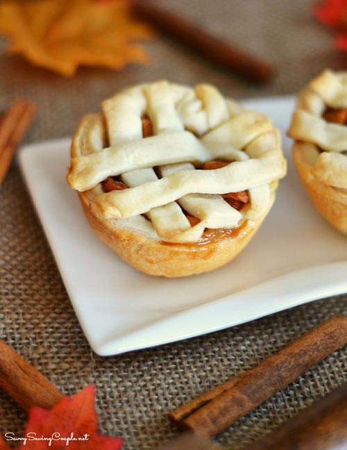 Easy Mini Apple Pies Made in a Muffin Tin - Best Crafts and Recipes
