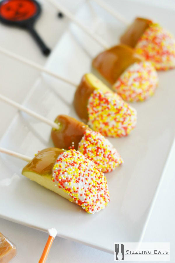 Mini Caramel Apple Pops Recipe - Best Crafts and Recipes