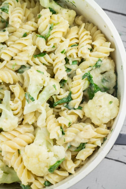 Creamy Pasta with Cauliflower Recipe - Best Crafts and Recipes