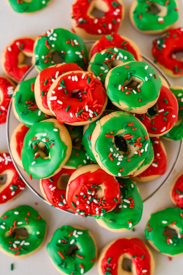 Christmas Donut Cookies Recipe - Best Crafts and Recipes