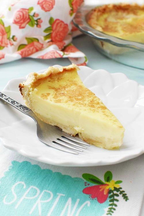 Custard Pie Recipe (with an Easy Crust) - Best Crafts and Recipes