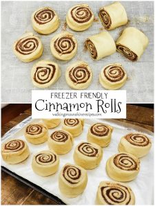 Freezer Friendly Cinnamon Rolls - Best Crafts and Recipes