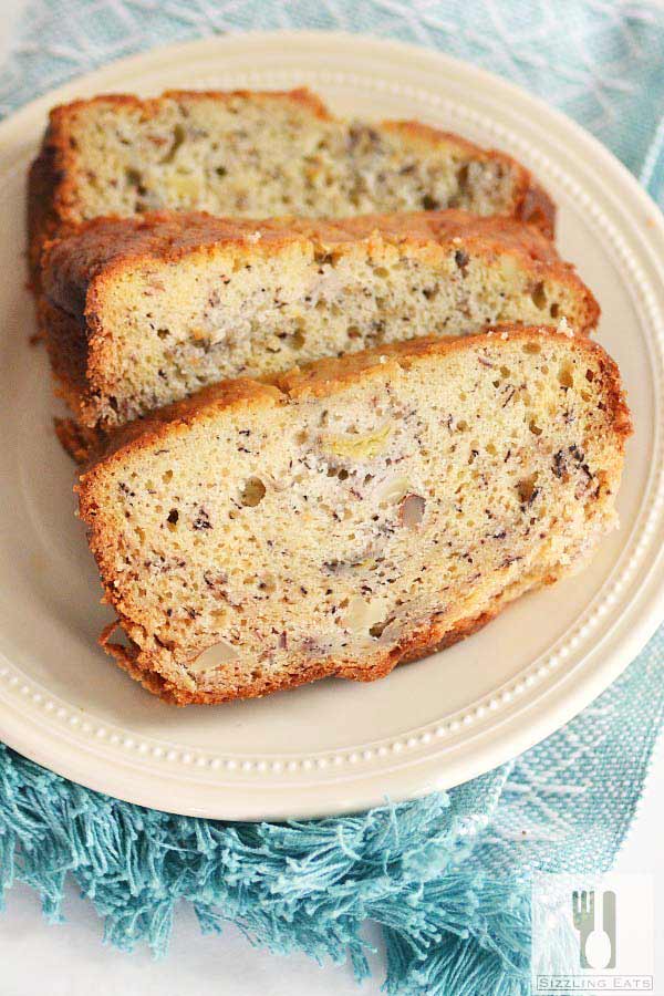 Super Moist Banana Bread Loaf Recipe - Best Crafts and Recipes