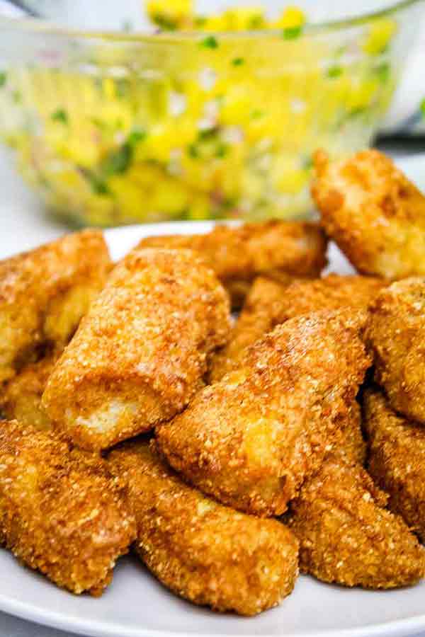 Fried Cod Fish Sticks - Keto Recipe - Best Crafts and Recipes