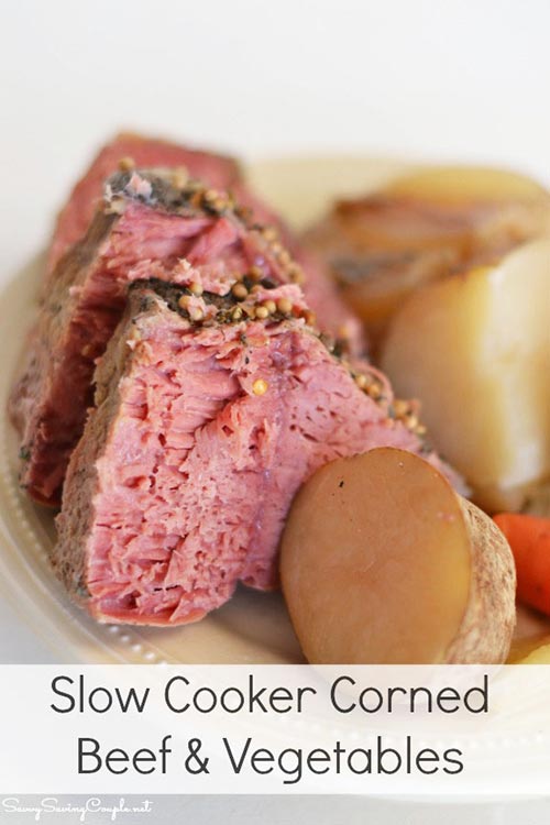 Corned Beef with Vegetables (for Slow Cooker) Recipe 