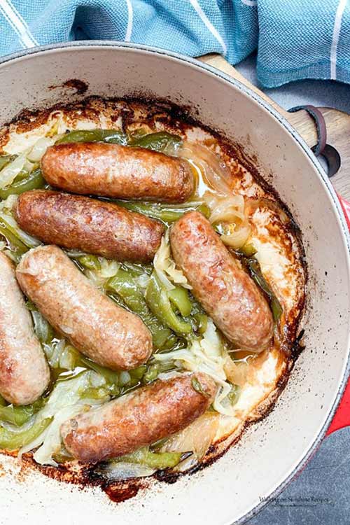 Low-Carb Sausage, Peppers and Onions Recipe