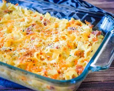 A cheesy, and creamy crab meat casserole Recipe - Best Crafts and Recipes
