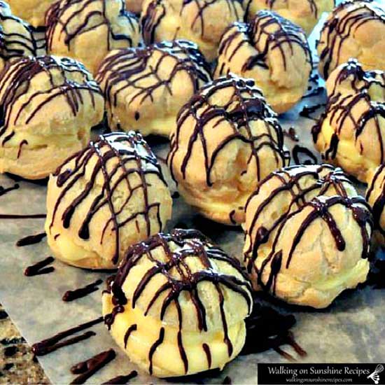 Mini Cream Puffs Recipe