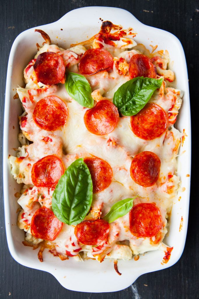 Pizza Casserole with Cauliflower Recipe - Best Crafts and Recipes