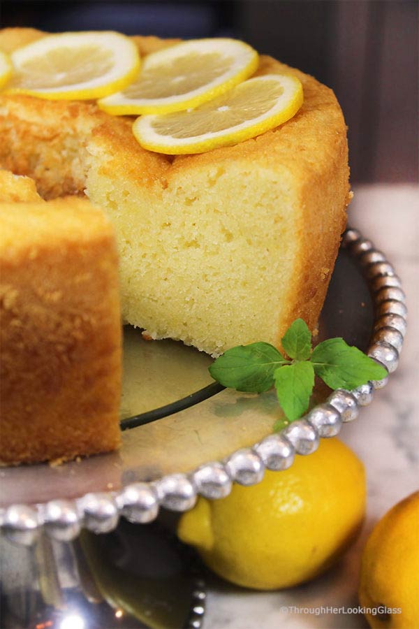 1920 Famous Ritz Carlton Lemon Pound Cake - Best Crafts and Recipes