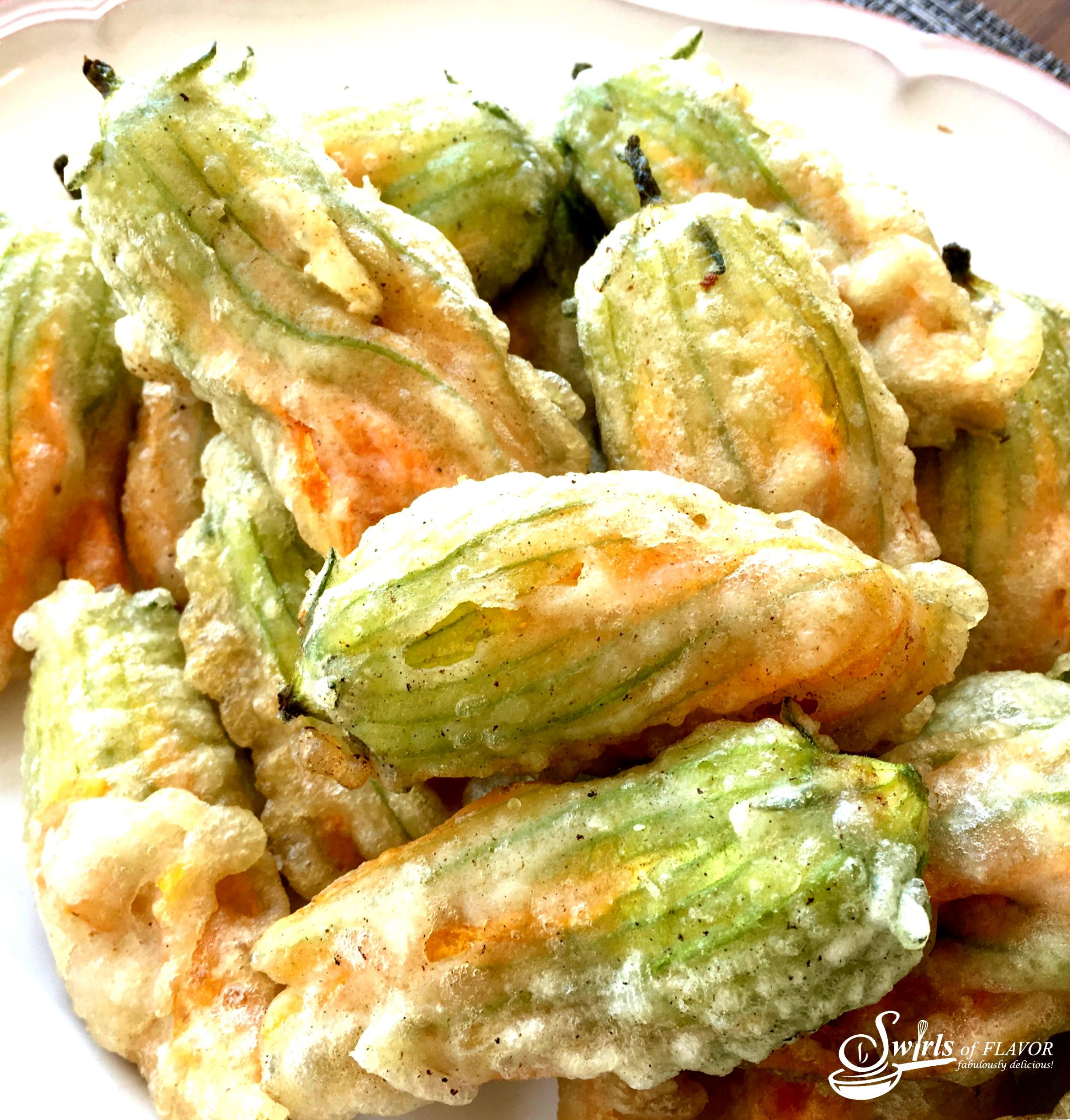Cheese Stuffed Squash Blossoms Best Crafts and Recipes