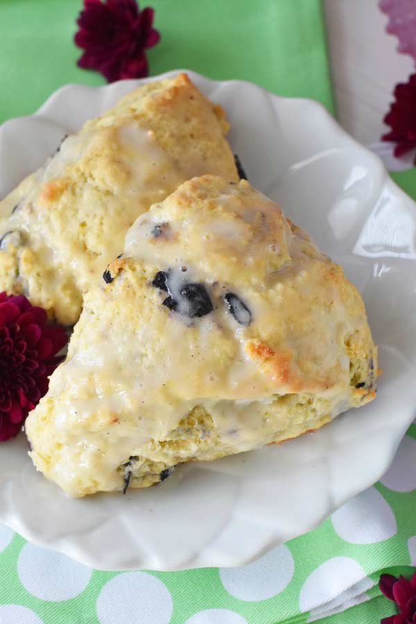 Vanilla Blueberry Scones Recipe Best Crafts and Recipes